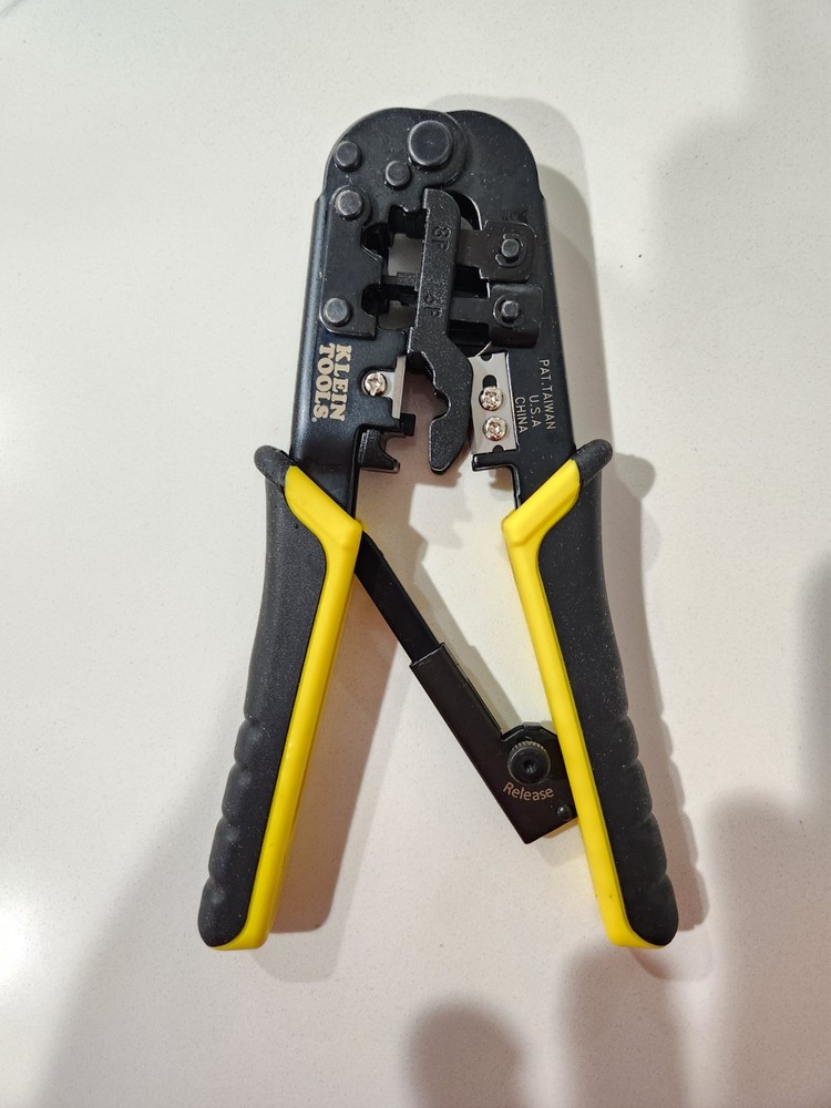 Klein Tools VDV226-011-SEN Ratcheting Data Cable Crimper/Stripper/Cutter