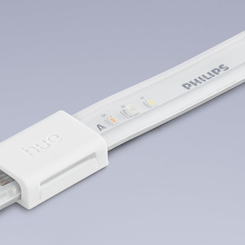 Philips Hue Bluetooth Smart Lightstrip Plus 1m/3ft Extension No Plug, Voice C...
