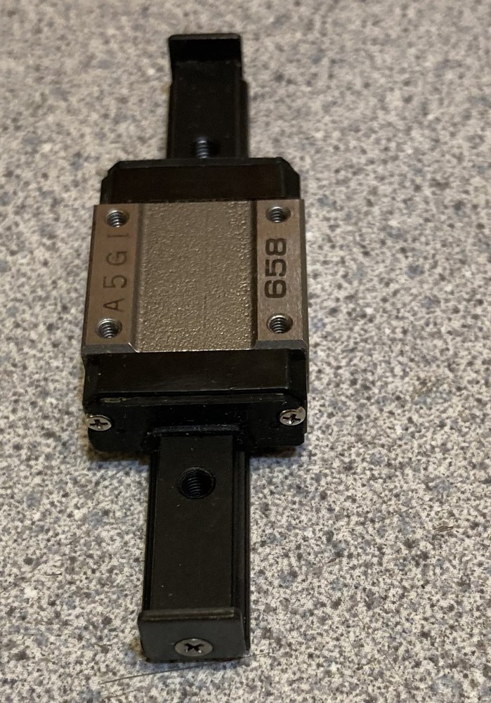 THK RSR9M Linear Bearing on 65mm Rail