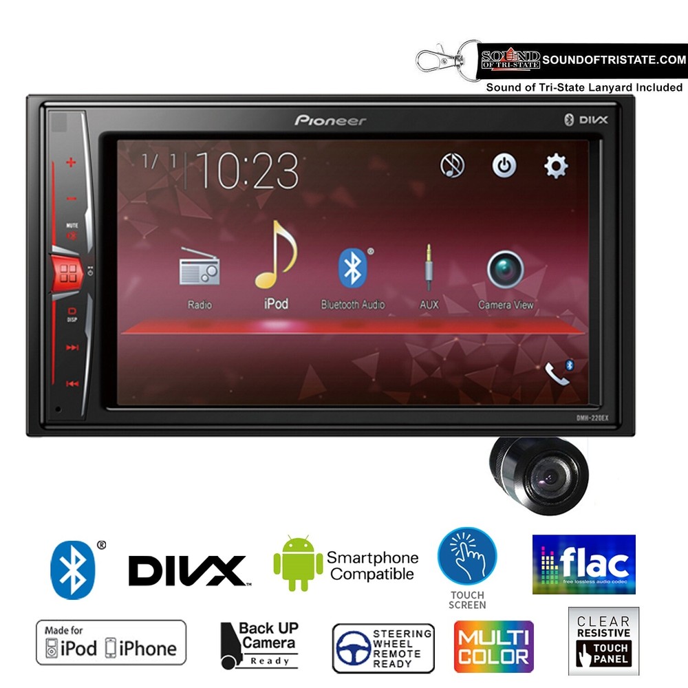 Pioneer DMH-220EX Digital Multimedia Receiver & Back up Camera RB