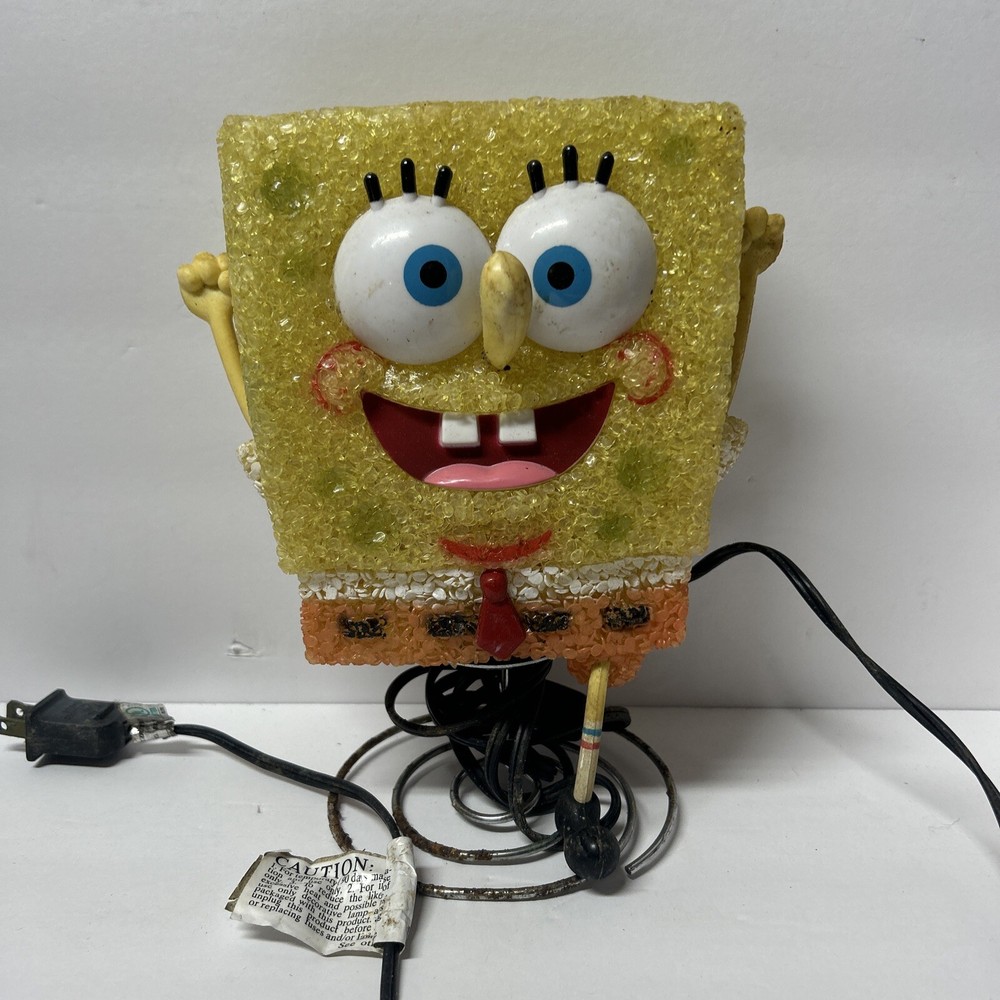 Used Spongebob Vintage Nightlight Non Working ￼