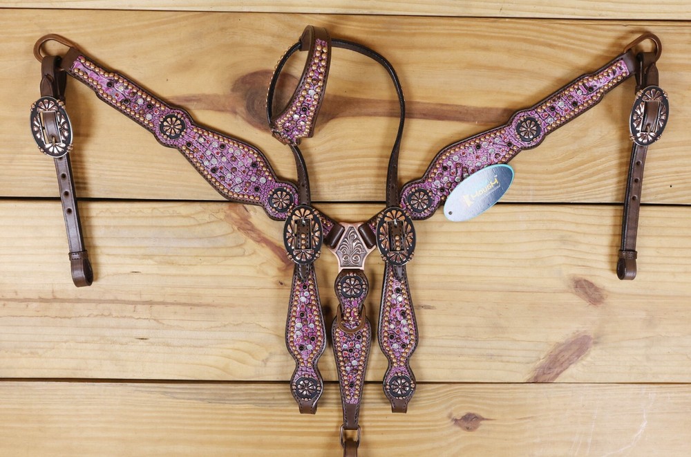 Headstall & Breast Collar Tack Set for Horse