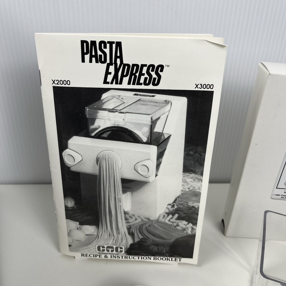 CTC Pasta Express X2000 Pasta Machine Open Box 100% Complete Tested & Working