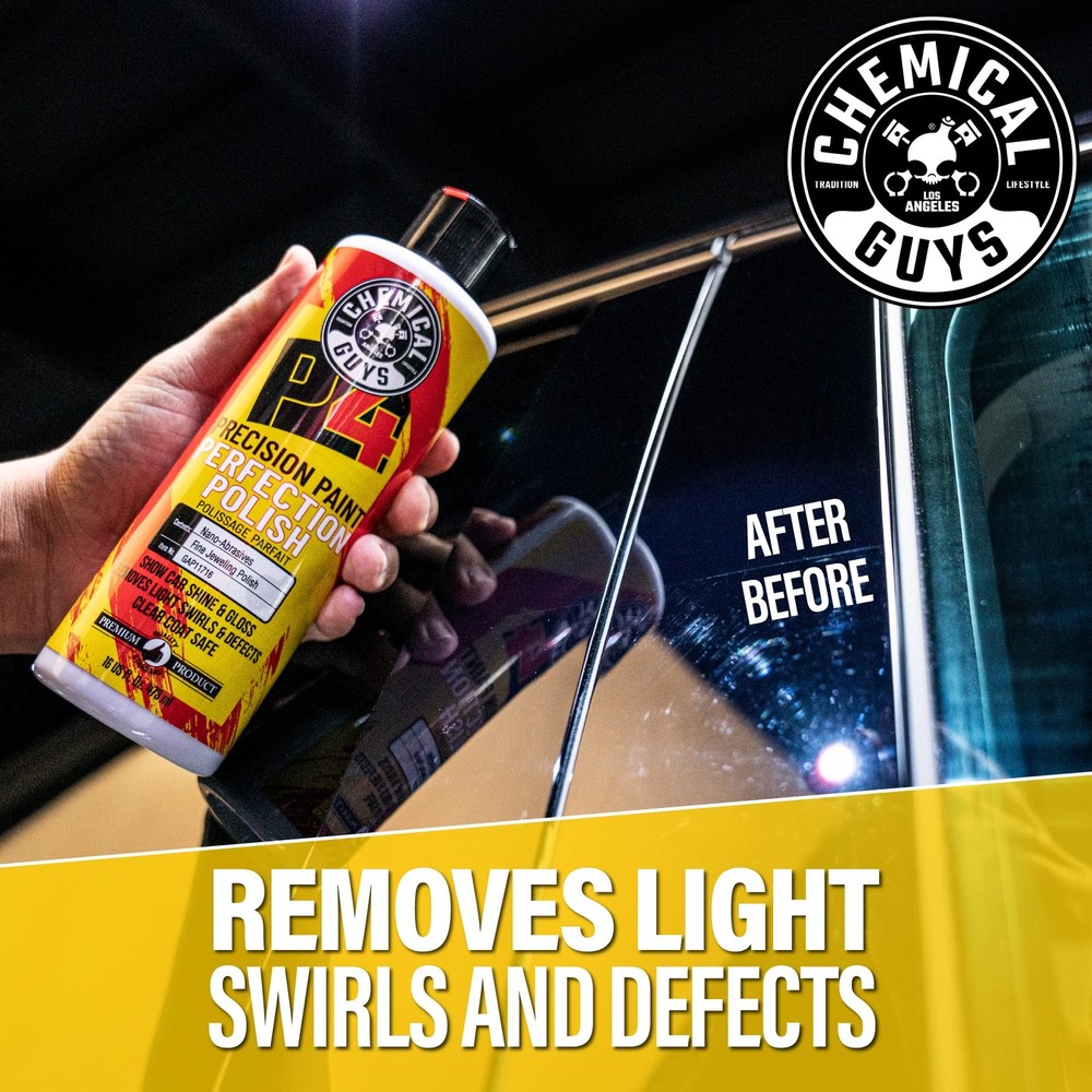 Chemical Guys C4 P4 Clear Cut Correction Compound and Precision Paint Perfec...