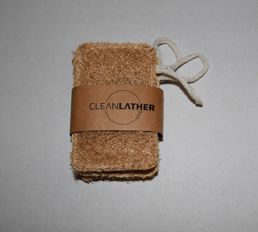 Clean Lather Nature Eco-Friendly Loofah Kitchen Sponge 3 Pack