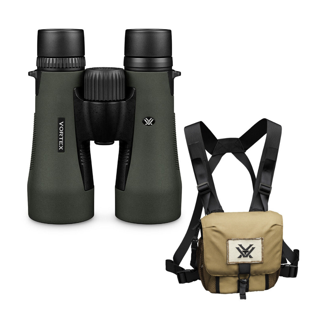 Vortex Optics Diamondback 10x50 Binocular with Vortex Harness Stap