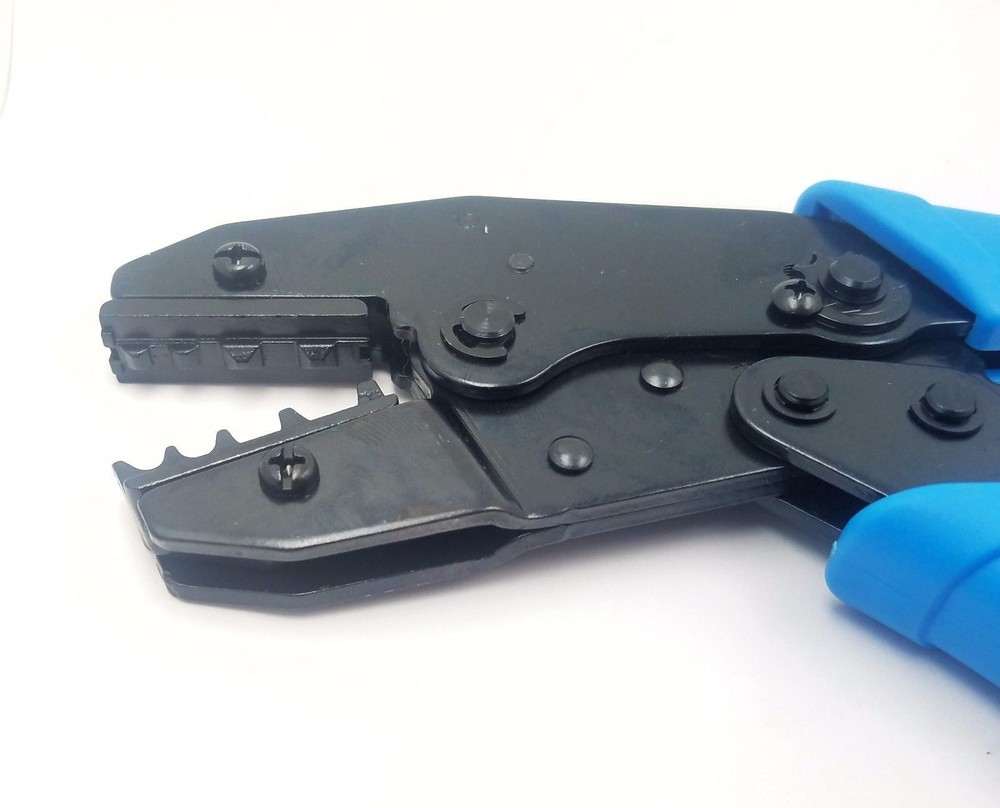 Interchangeable Ratchet Crimping Tool (HT-336FM) Plus Dies HT-2E1 & HT-2N
