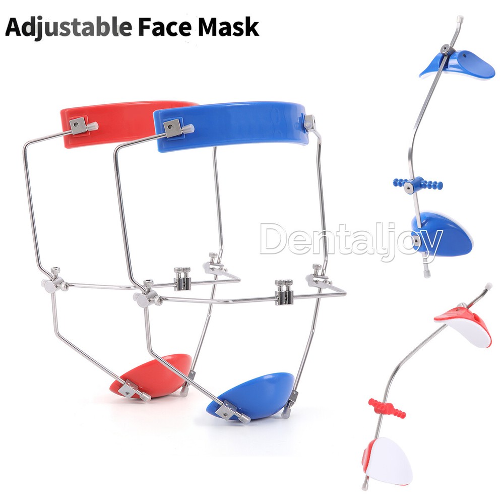 Dental Adjustable Orthodontic Reverse Pull Headgear Facial Mascara