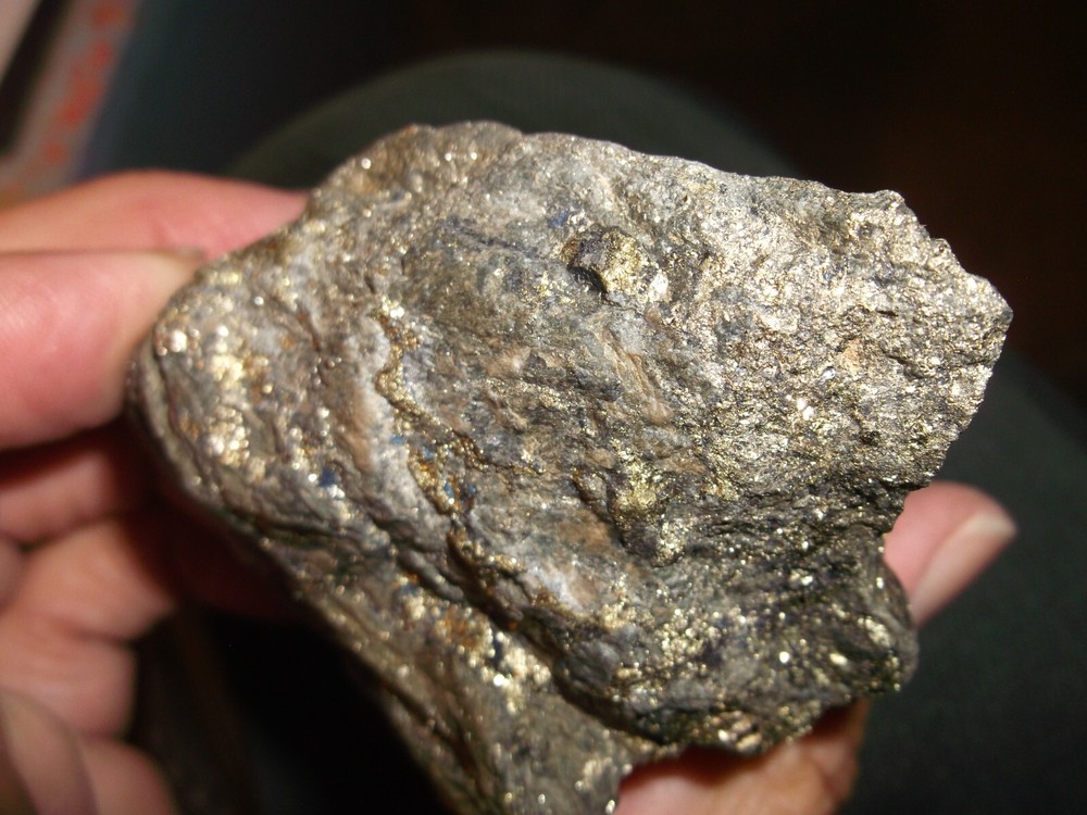 Gold, silver, copper, 365 grams samples ,ore high grade .