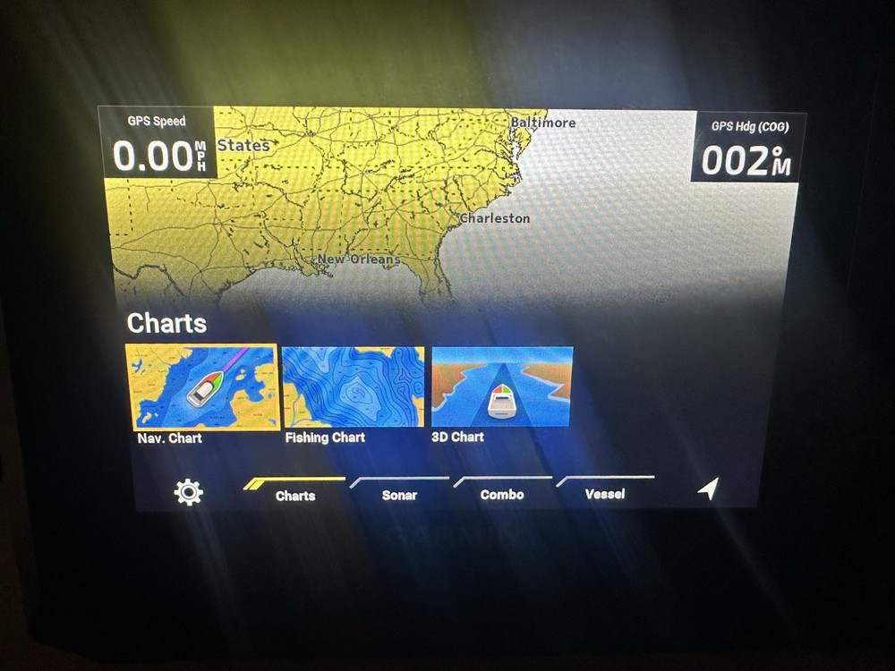 GARMIN ECHOMAP UHD2 54CV CHARTPLOTTER/FISHFINDER w/ Transducer