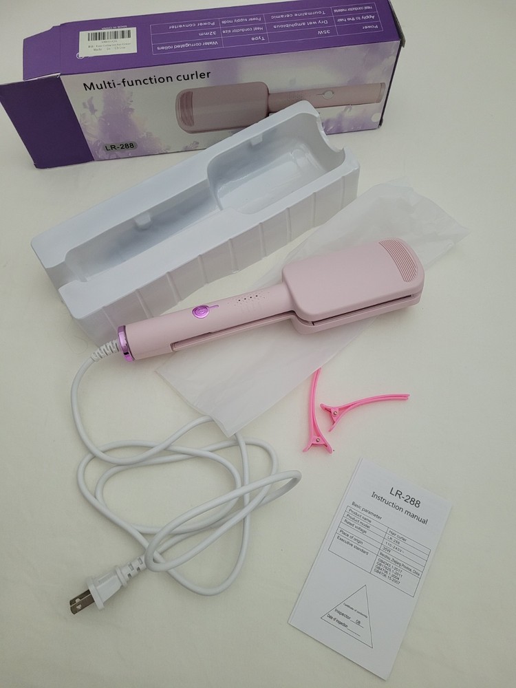Multi-function Curler Pink With Assesories
