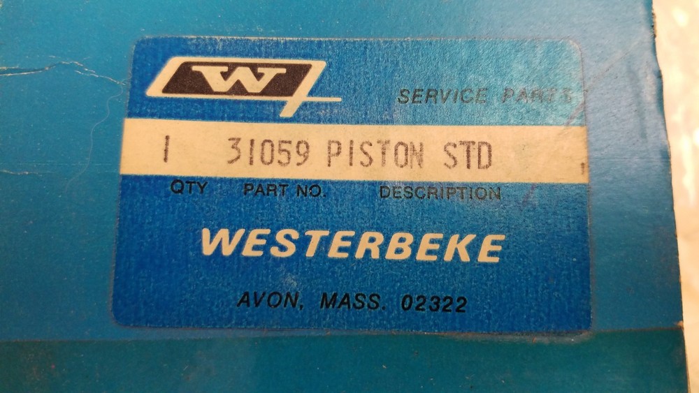 Westerbeke 031059 31059 Piston STD.
