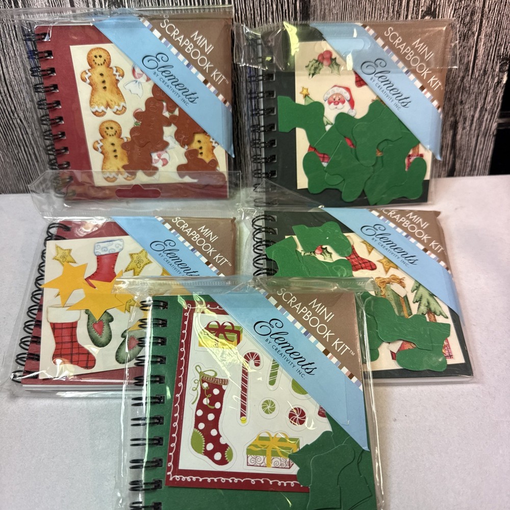 NEW -5 ELEMENTS  Mini Scrapbook Kits - Free Shipping