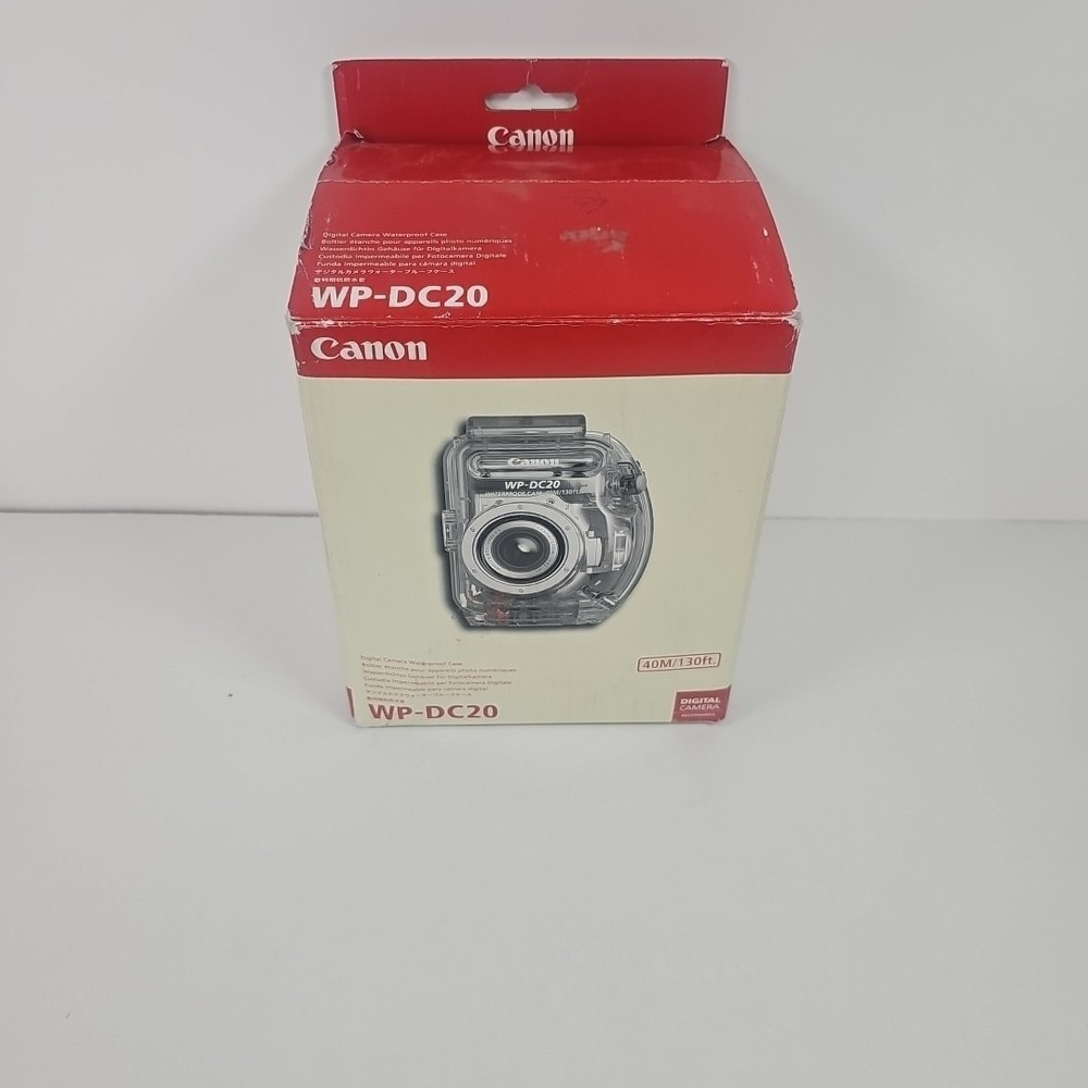 Canon WP-DC20 Underwater Housing With Manual And Strap