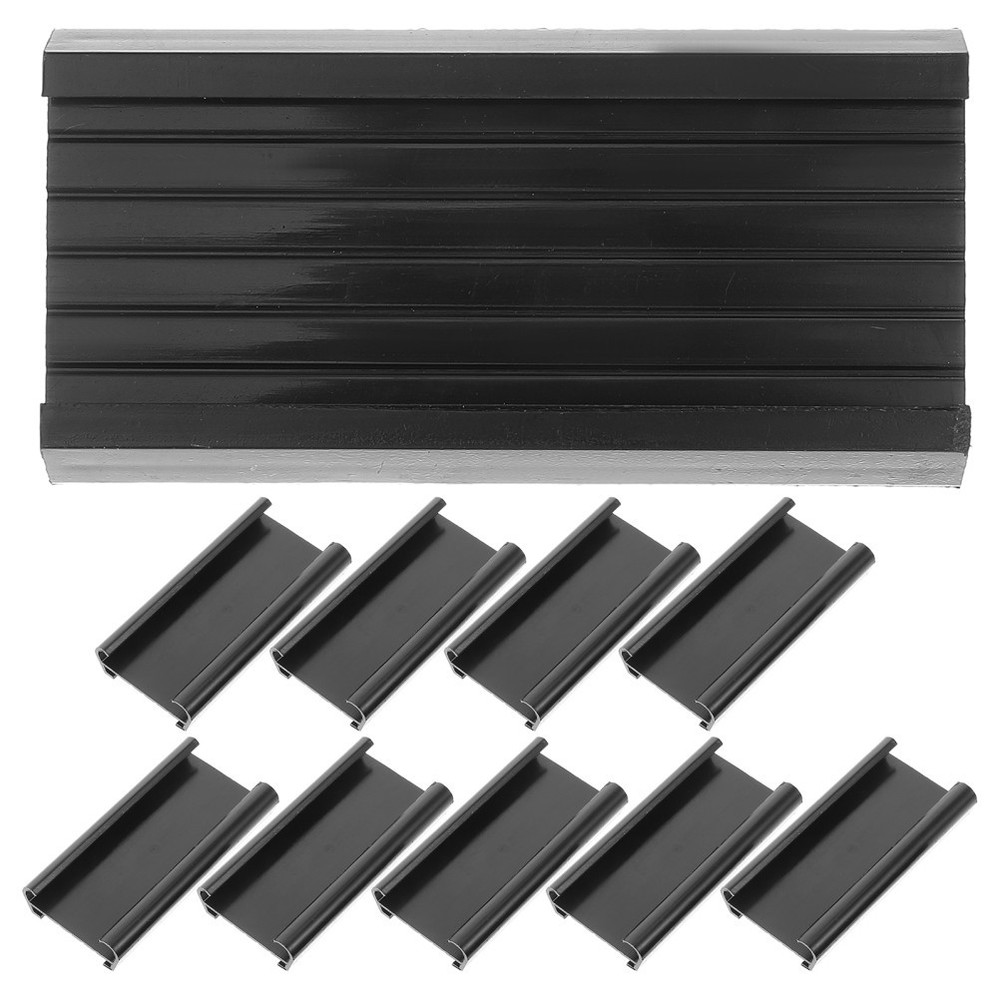 12 PCS Library Shelf Markers Clip on Labels Holders Wire Shelving Display