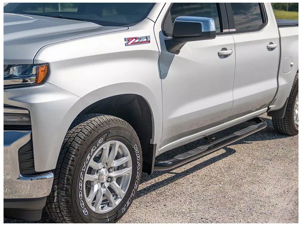 Ionic 3" Black Nerf Bars Fits 2006-2010 SUV Hummer H3