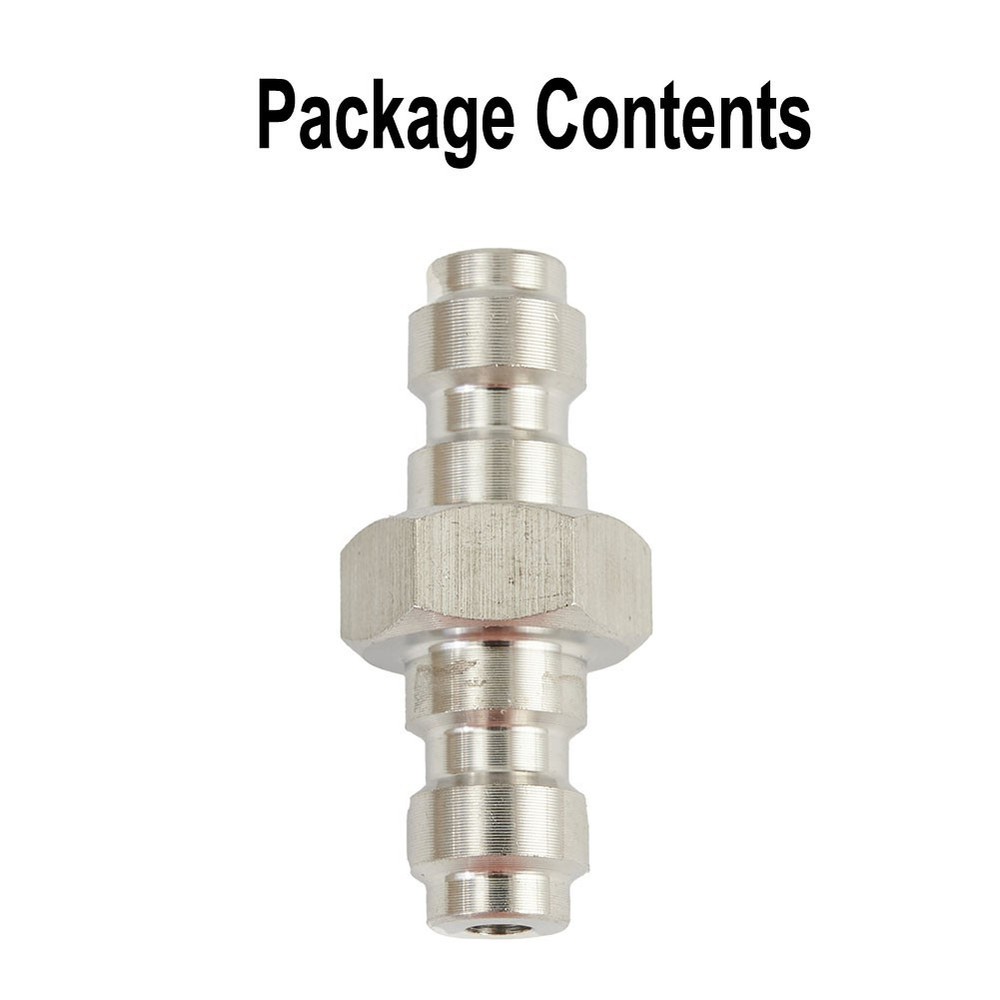 Double Male Quick Connect Adapter Precision Quick Release Stainless Steel 28mm