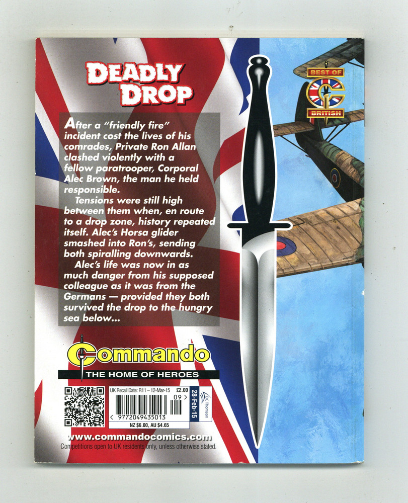 Commando for Action and Adventure #4787 VF+ 8.5 2015