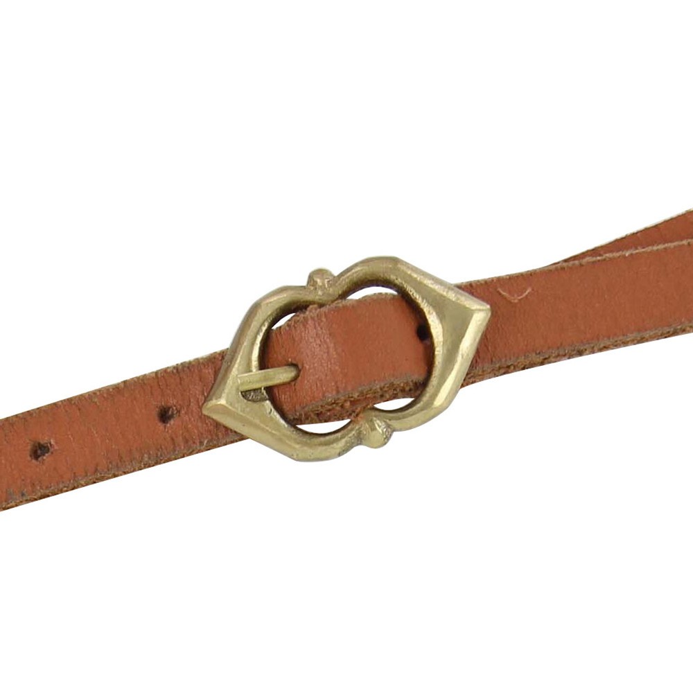 Renaissance Medieval Solid Brass Strap Buckle Ideal for Belts Hinged Belt Lock