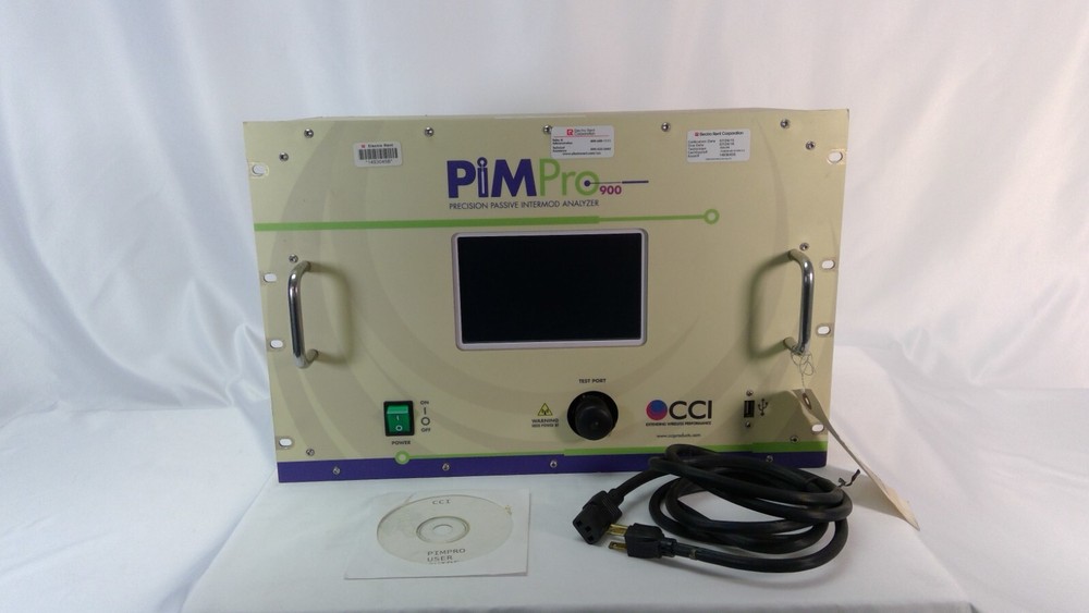 CCI PIMPRO900RM 900MHz PiMPro Rack mount Passive Intermodulation Analyzer