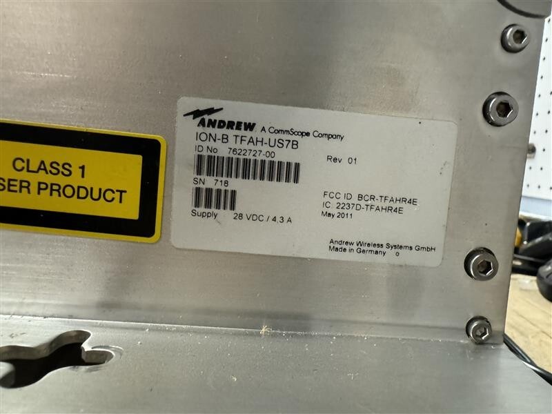 CommScope ION-B RF+OPT Module 7B (7622727-00, TFAH-US7B)