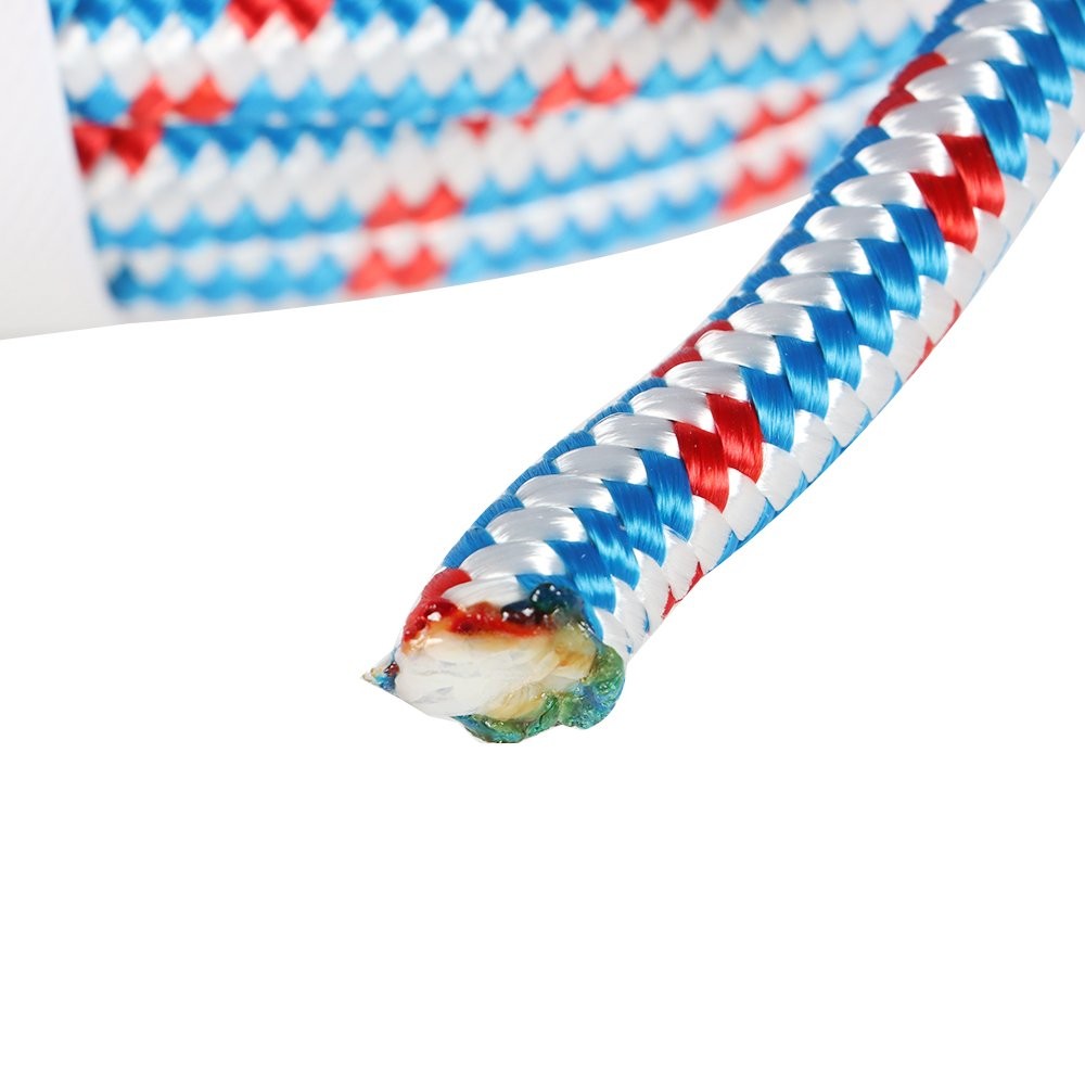 Nylon 16 Strand Double Braid Polyester Arborist Tree Rope 1/2"×150' Twin Rope