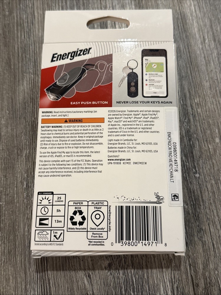 Energizer Keychain Light