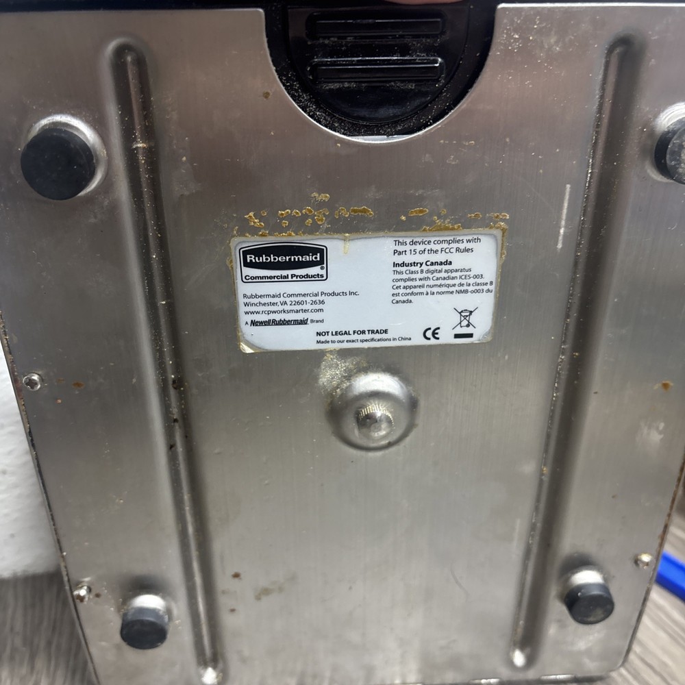 Rubbermaid Commercial 12FSDPSS Scale #T1