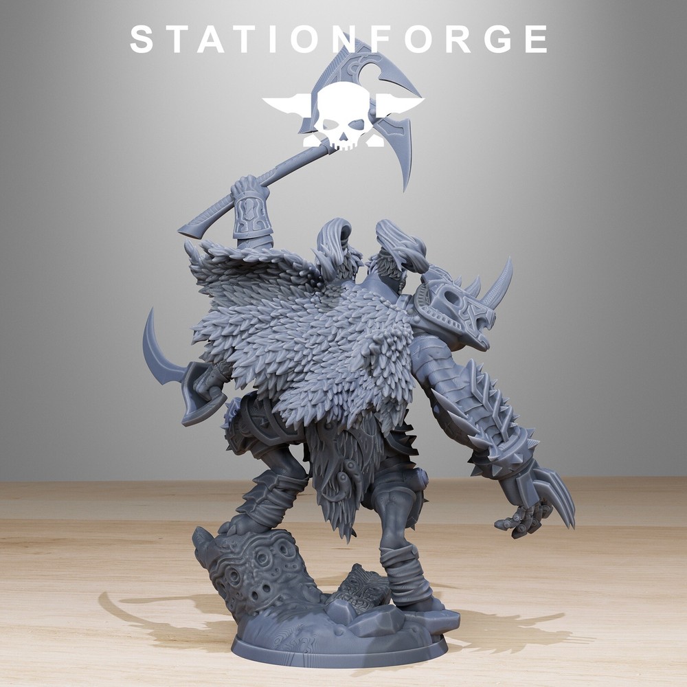 Corrupted Gladiator, Chaos Prince, Marine Core, Stationforge