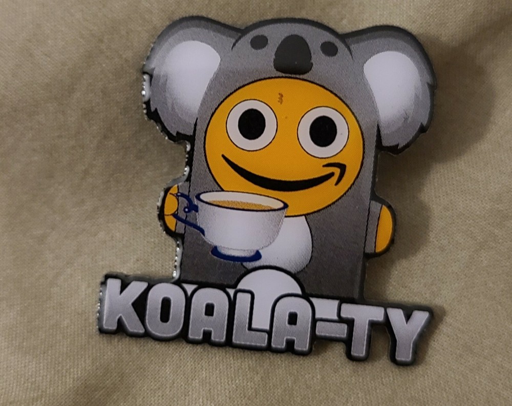 Amazon "Koala-ty" Peccy Collector's Pin