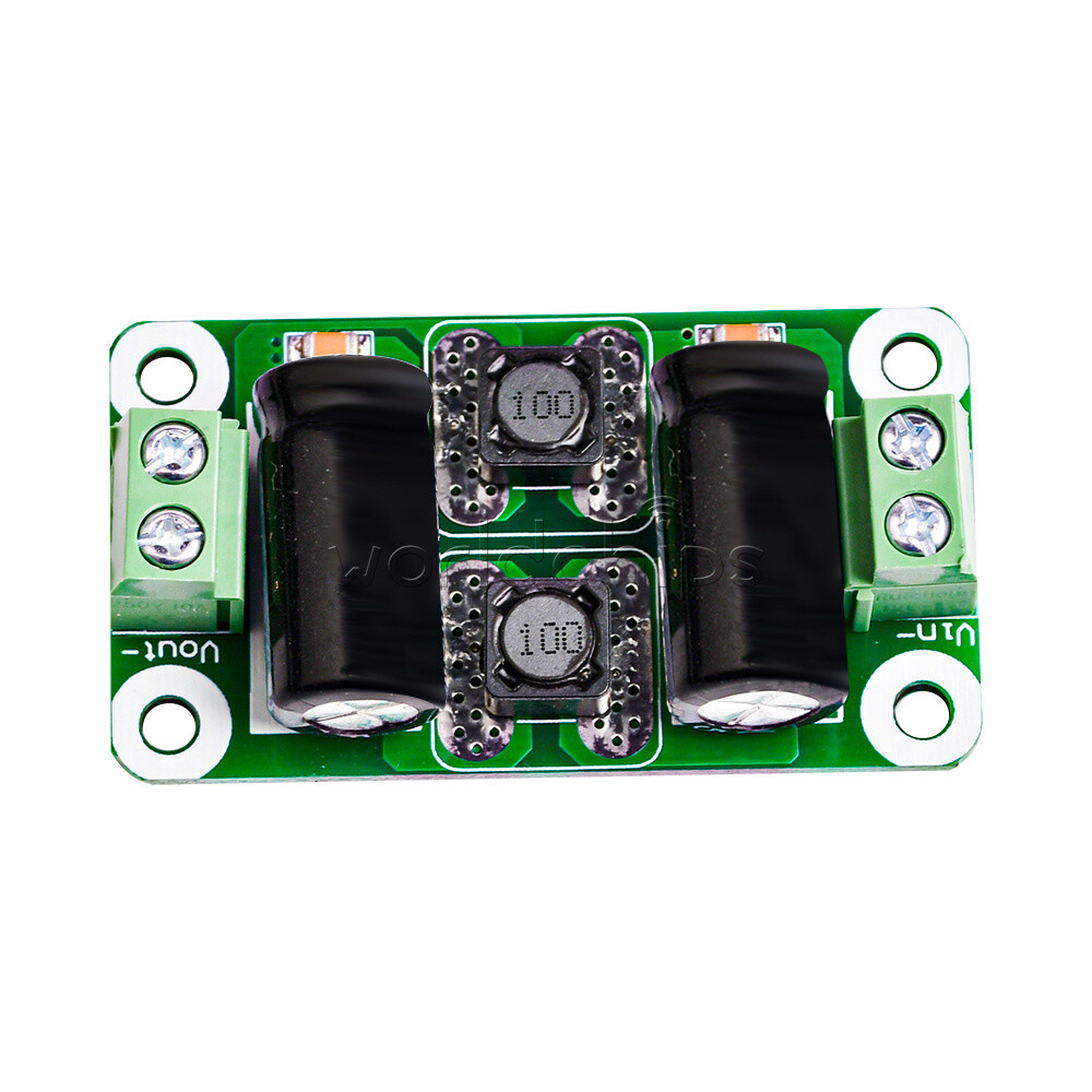 DC Power Filter Board 0-25V/0-50V 2A/3A/4A EMI Interference Suppression Board