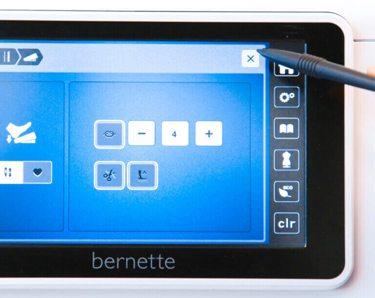 Bernette B70 Deco computerized Embroidery Machine Brand new! w/ support!