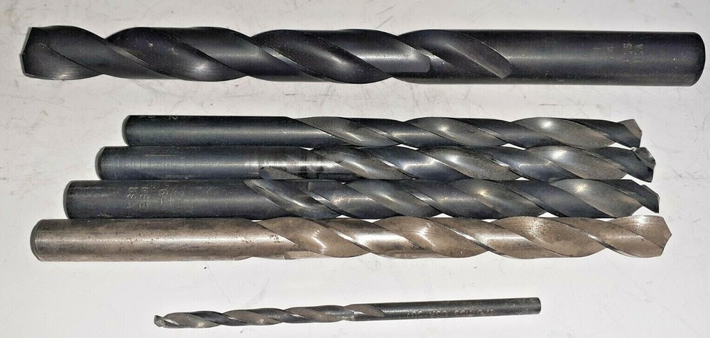 ASSORTED LOT OF 6 DRILL BITS