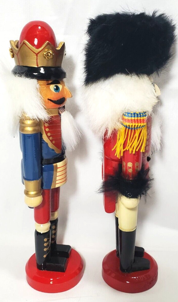 Kurt Adler Hollywood Nutcrackers Two with Boxes 10"