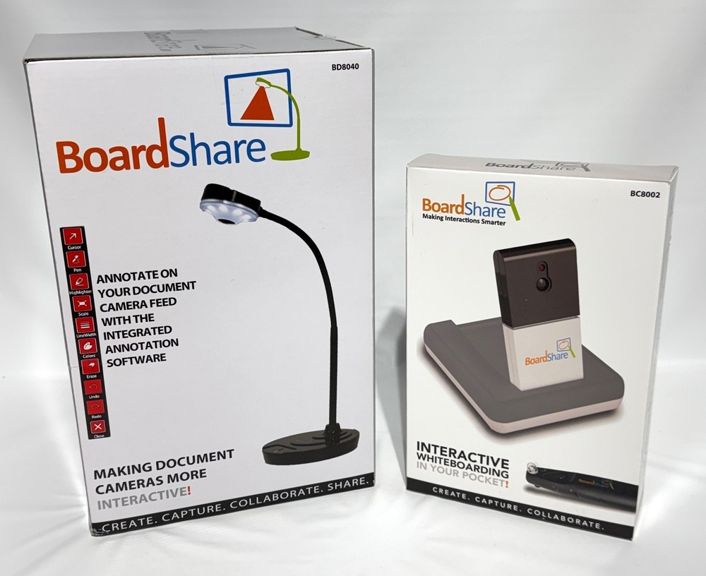 BoardShare Document Camera BD8040 + Interactive Whiteboarding System BC8002