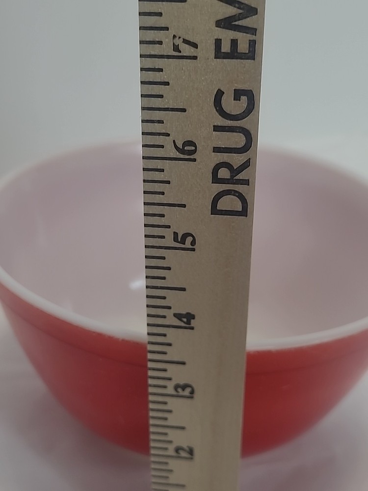 Pyrex 1-1/2 Quart Orange Glass Mixing Bowl