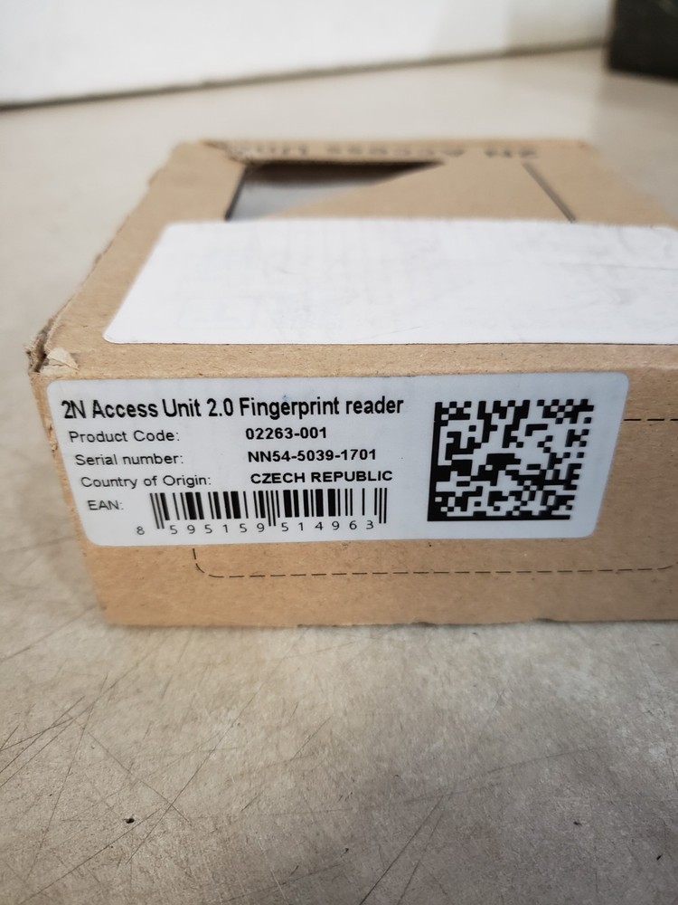 2N Access Unit 2.0 Fingerprint Reader (02263-001)
