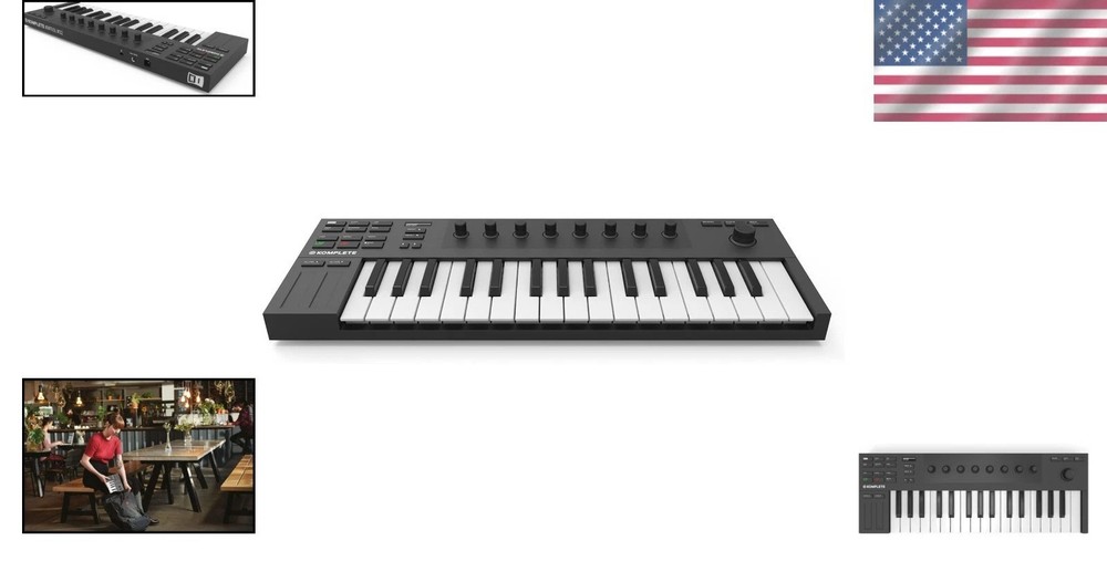 Compact 32-Key Controller for Music Production