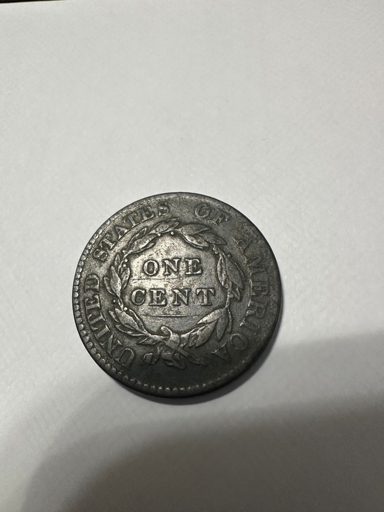 1819 large cent Sm Date VF