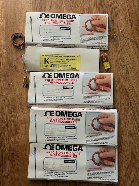 Lot of thermocouple wiring - K Type