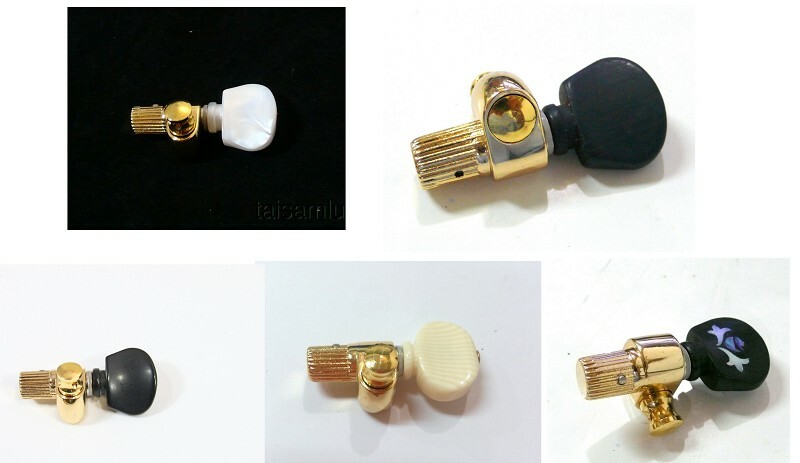 5th string banjo machine head peg Gold plated,1 piece, 329G