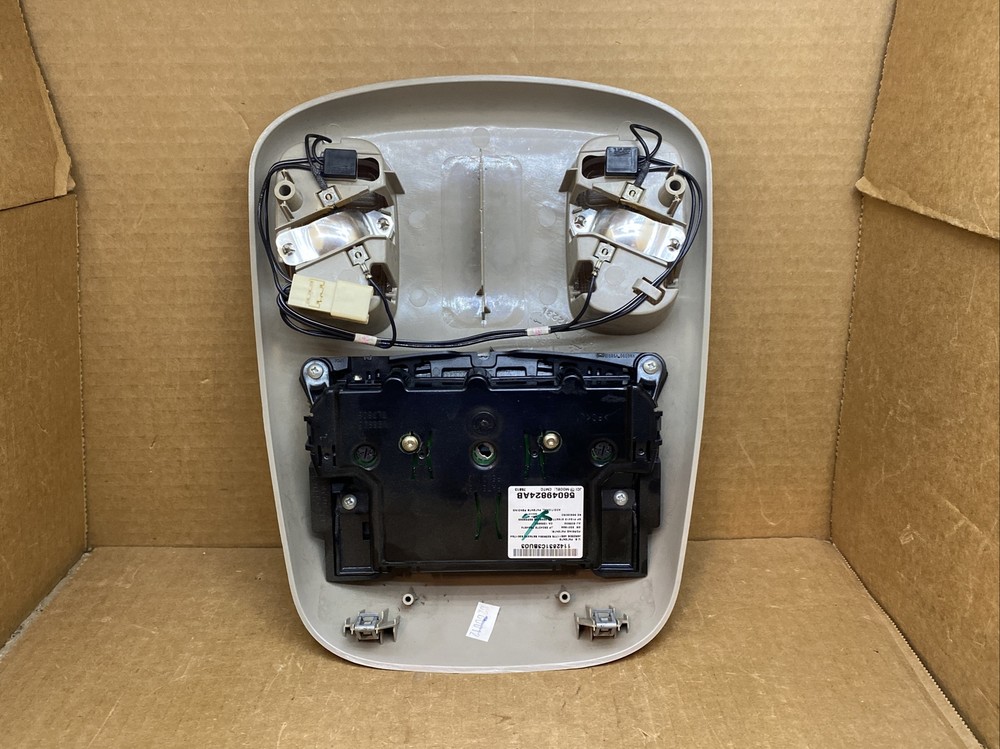2006-2008 Dodge Ram Overhead Console Dome Map Lights Digital Display 56049824AB