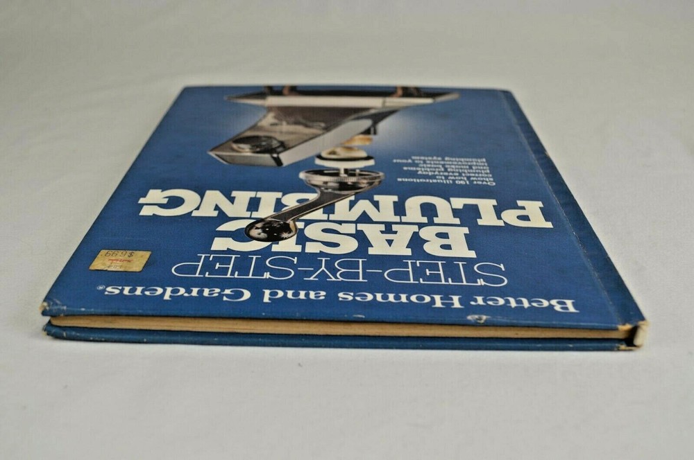 "Step By Step Basic Plumbing" Better Homes & Gardens Book 96 Pages 1981 V Good