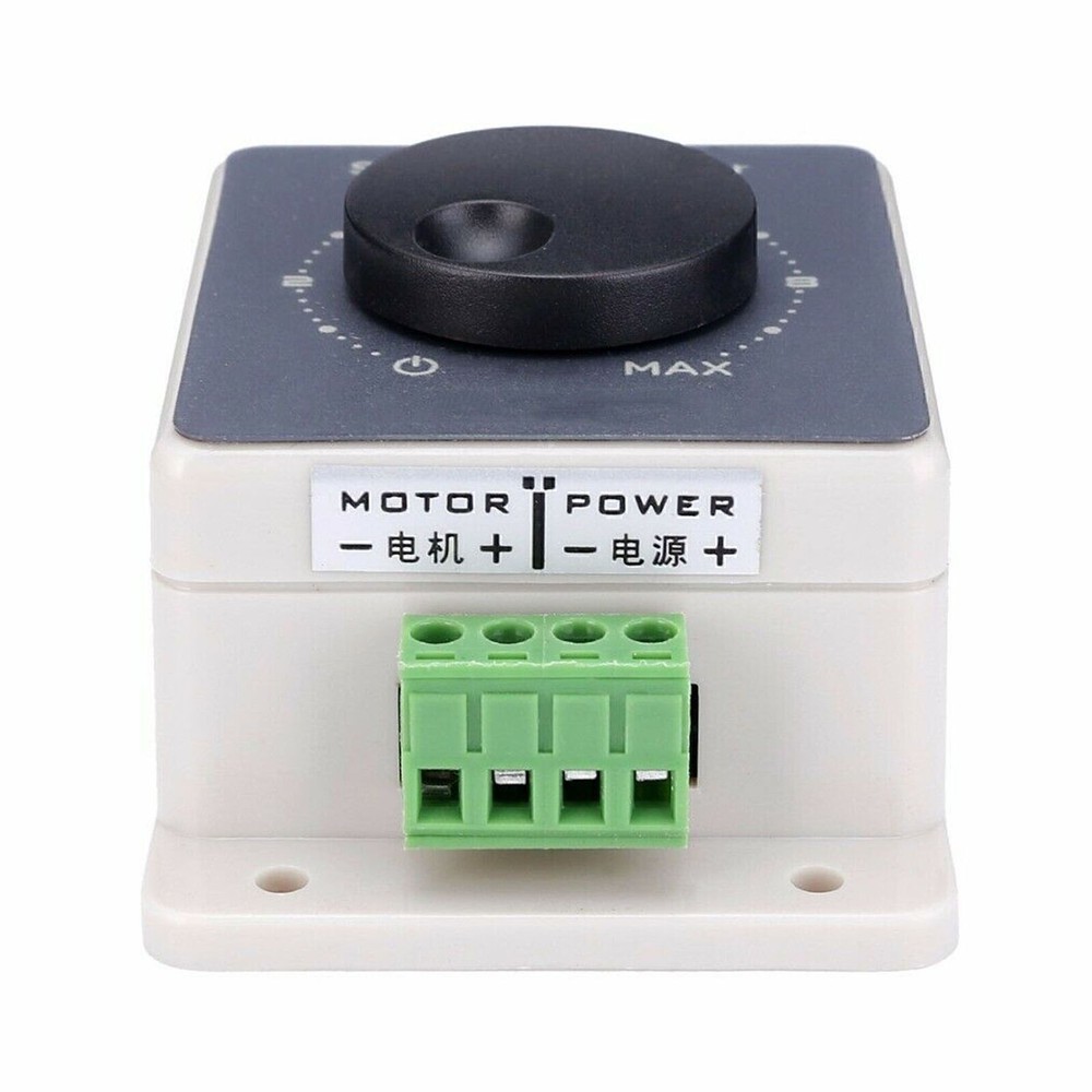 12V 24V 48V 20A DC 10-60v Motor Adjustable Speed Controller Regulator Switch US