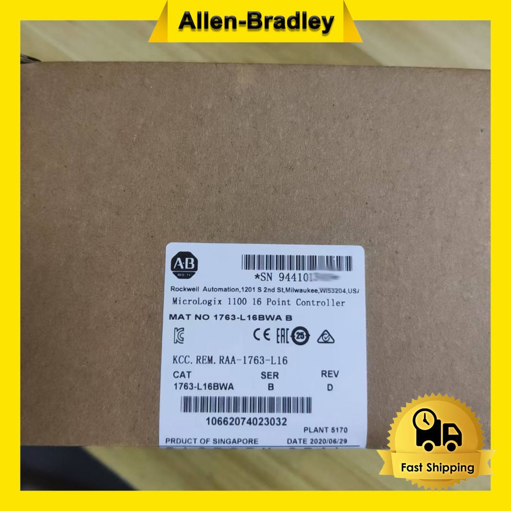 AB 1763-L16BWA /B MicroLogix 1100 16 Point Controller AB 1763L16BWA