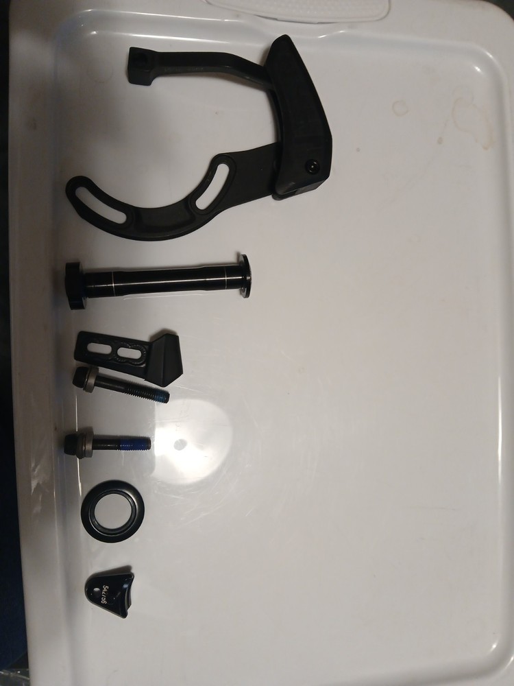 E bike chain guide kit