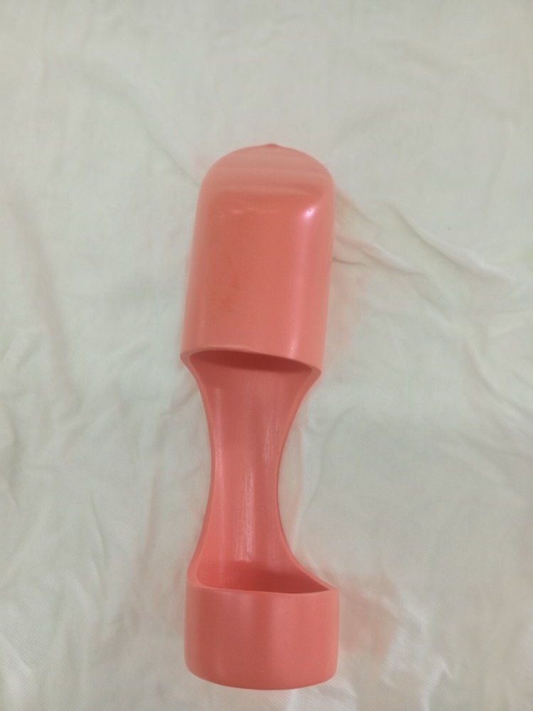 (1") Orange  Polymer Rain Cap, Weather Vent Cap