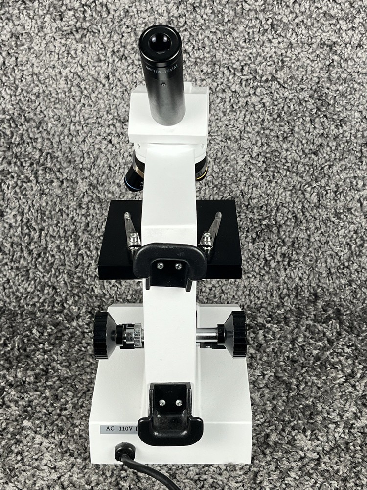 ETA Compound Monocular Microscope With 3 Lenses 4X 10X 40X