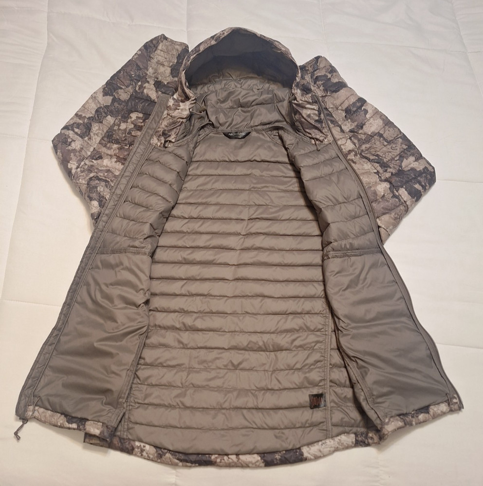 MEN'S NOMAD VEIL CAMO HOODED FULL ZIP JACKET MEDIUM