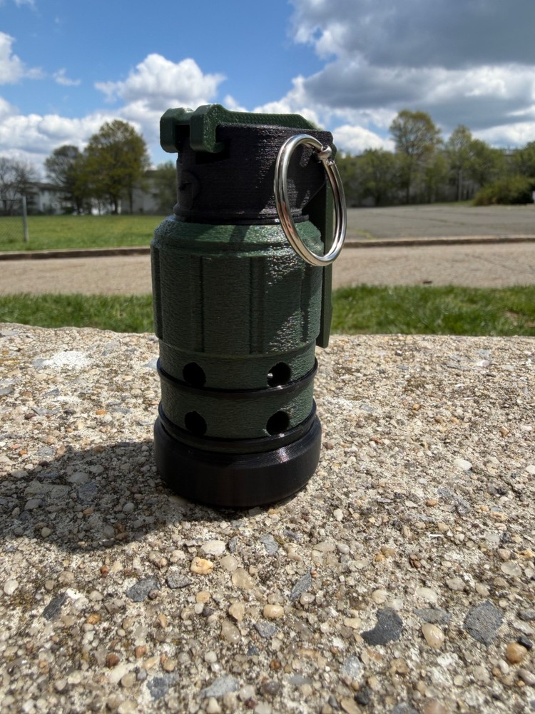 Reusable Airsoft Impact Grenade Distraction Device